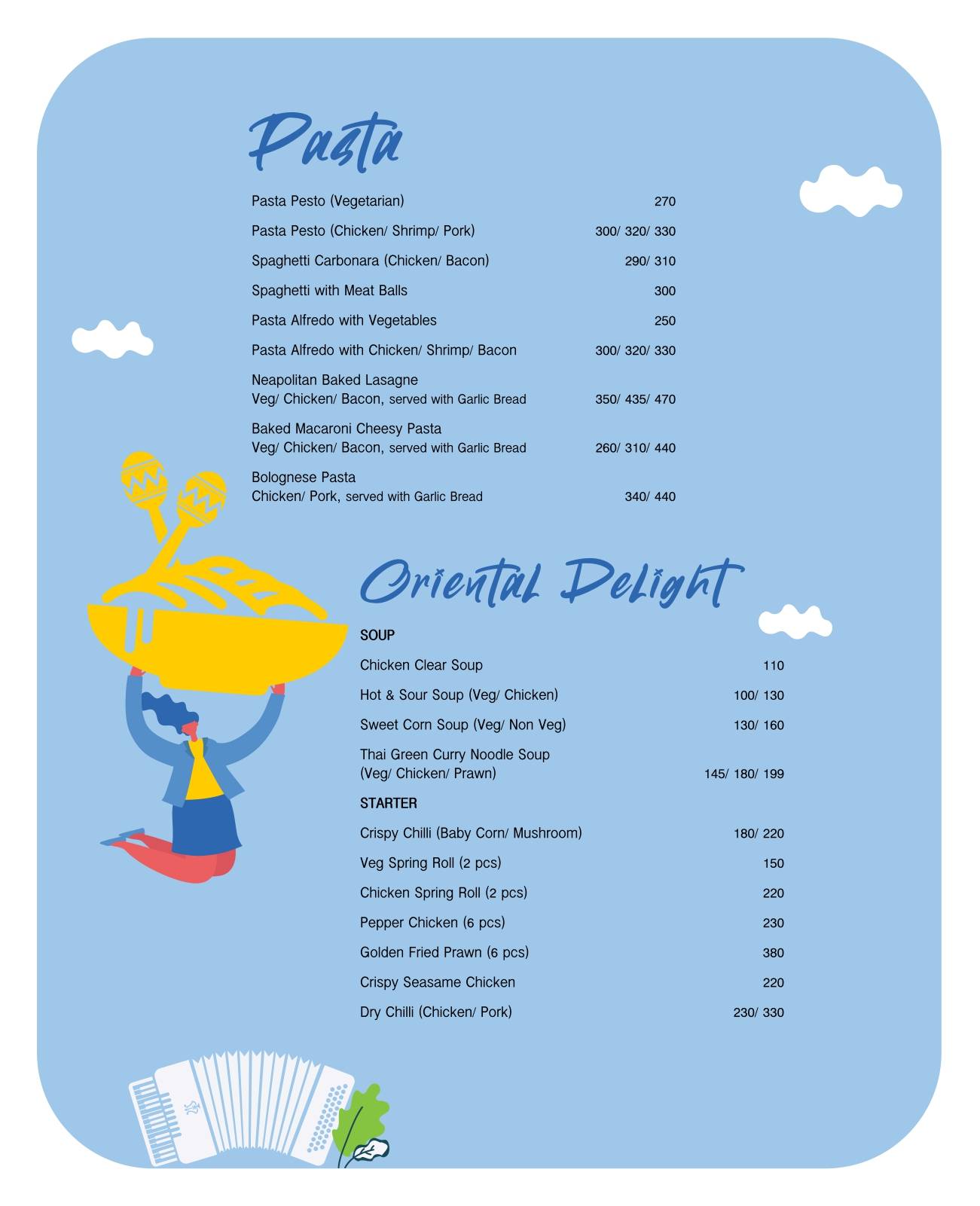 First Flush- Cafe & Restaurant menu
