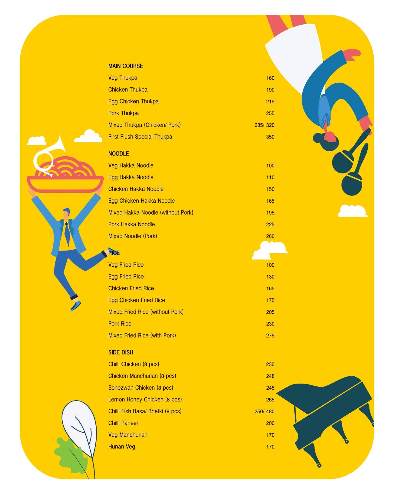 First Flush- Cafe & Restaurant menu