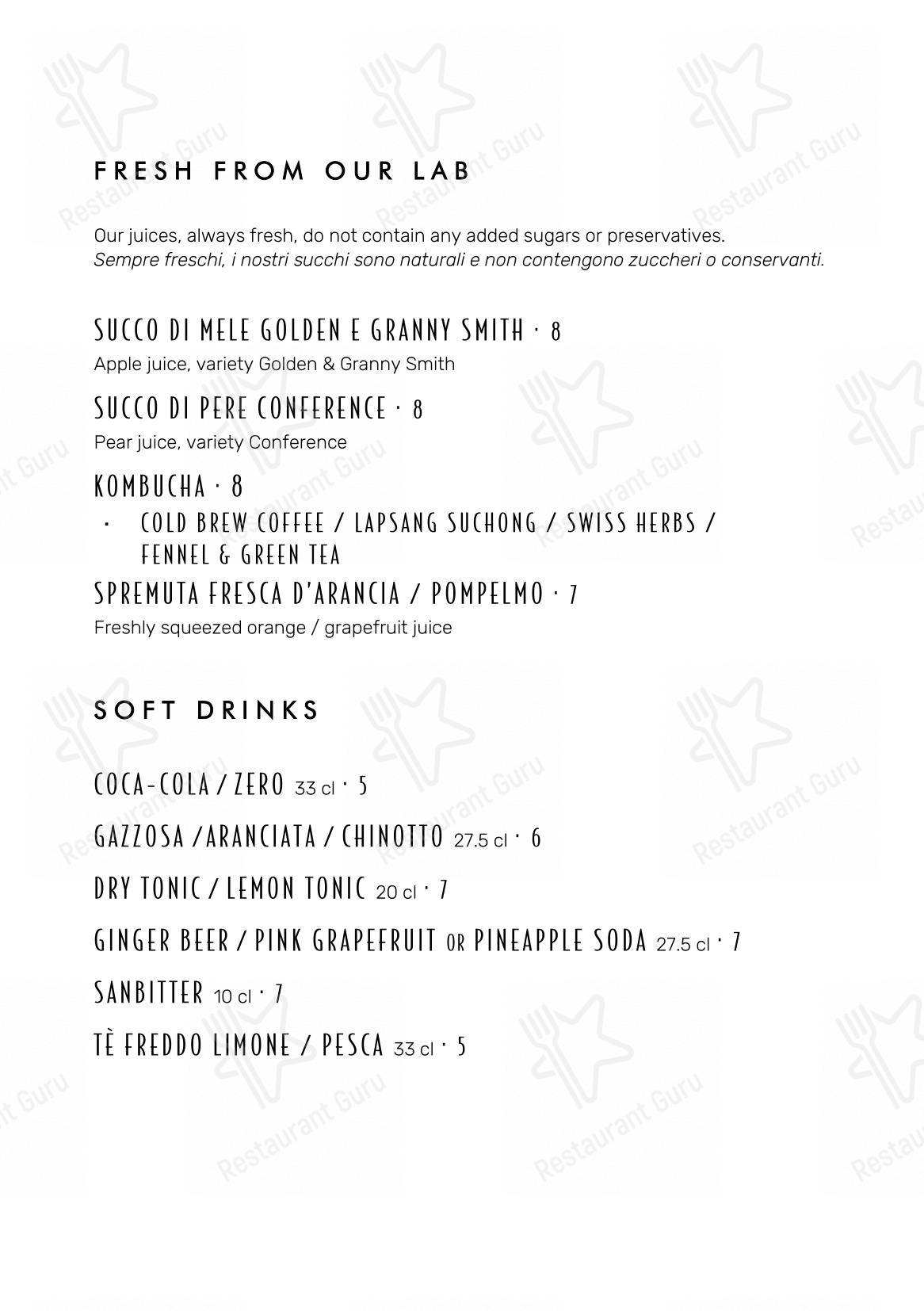 Menu bar per FLAMEL Restaurant & Mixology Bar ristorante