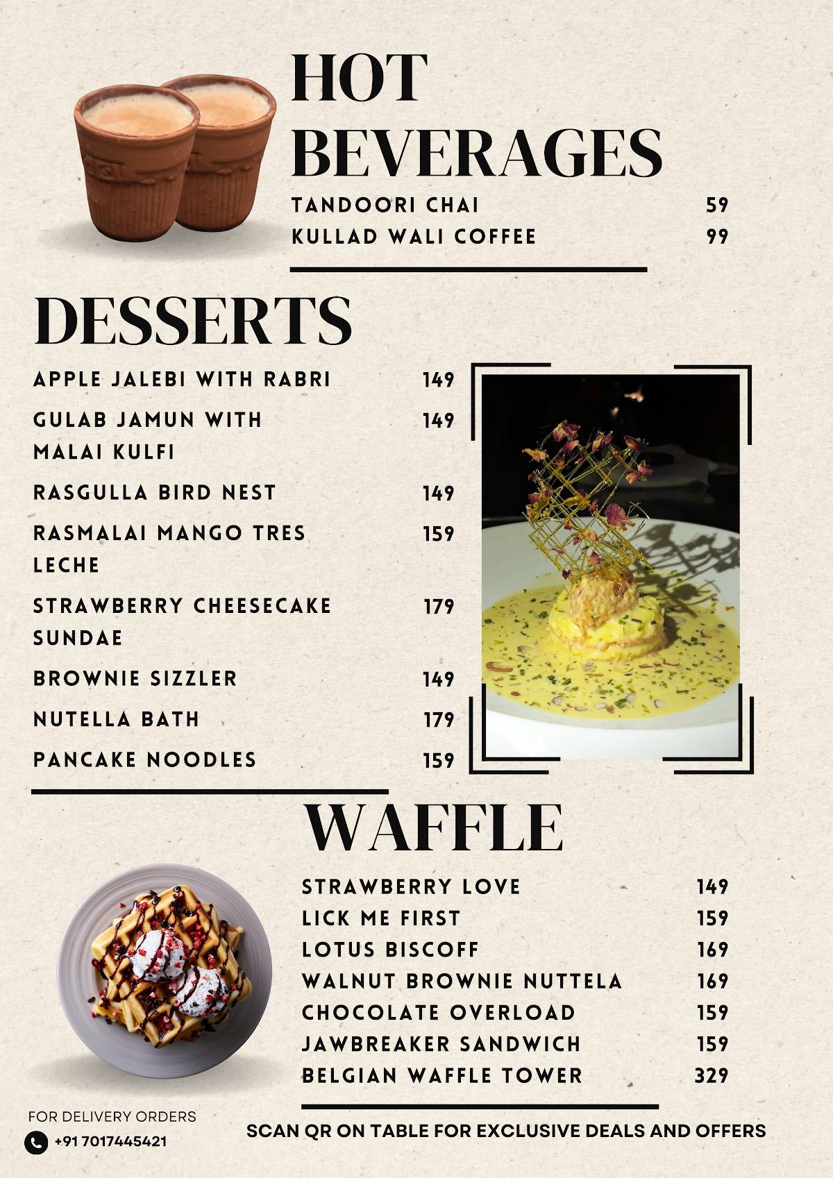 FLASHBACK (Cafe-Lounge-Eatery) menu