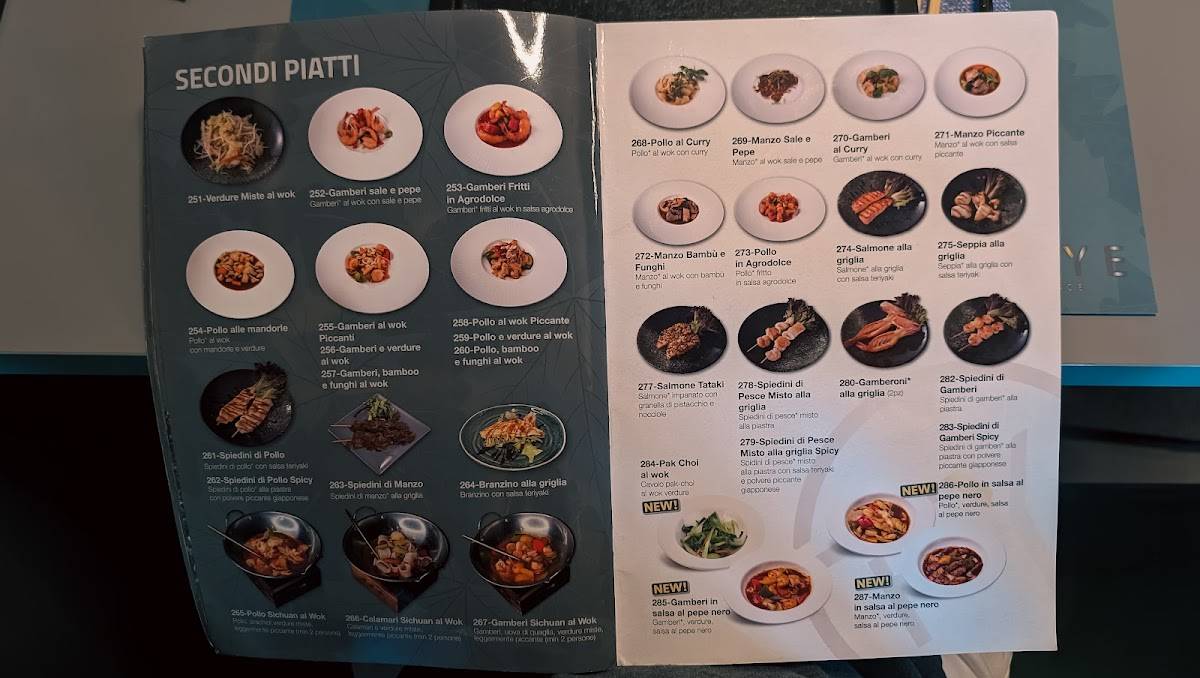 Menu di FY FengYe Asian Fusion 