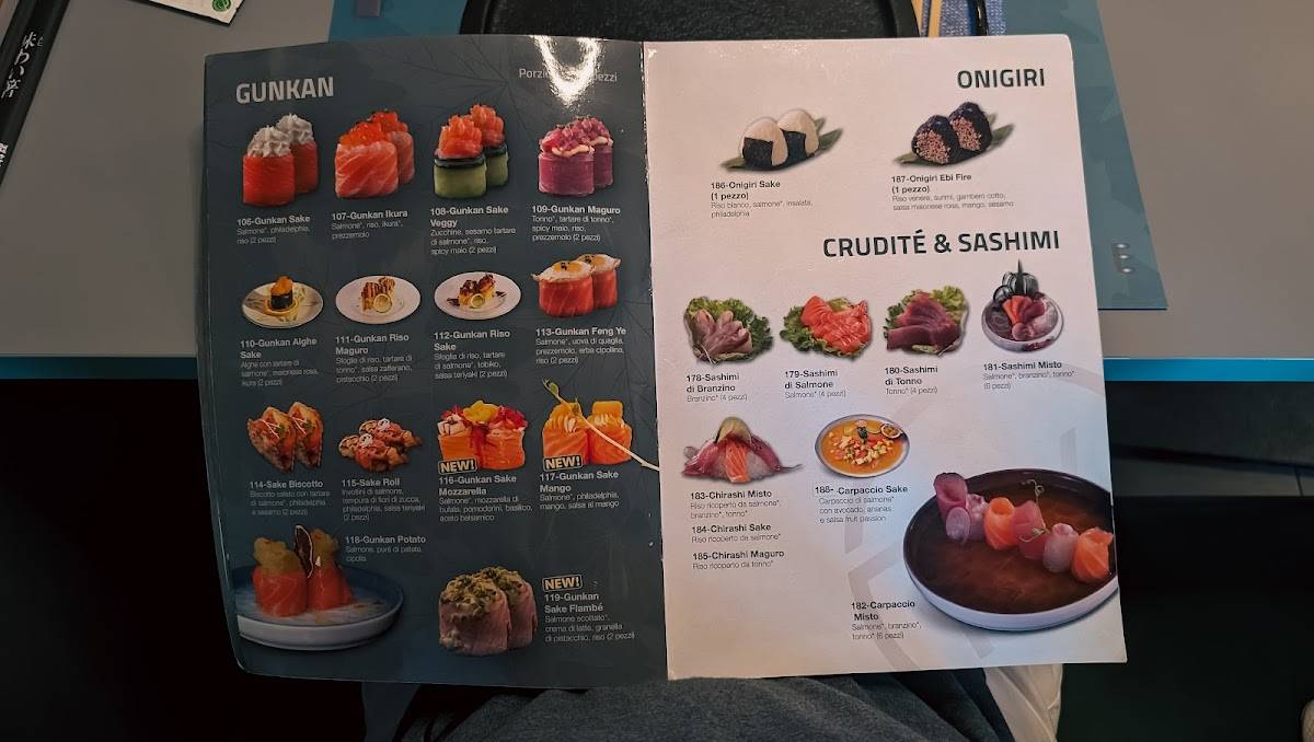 Menu di FY FengYe Asian Fusion 