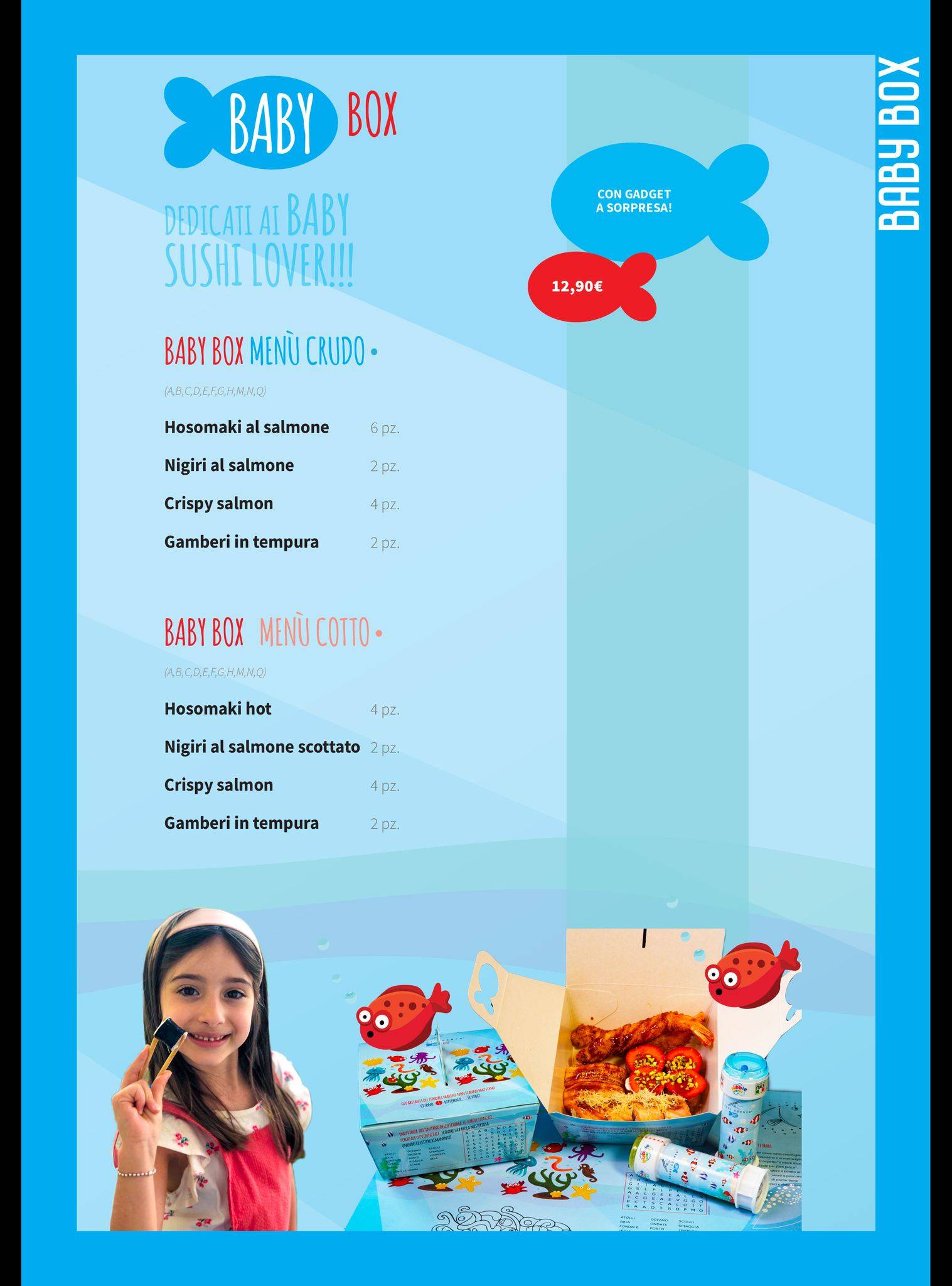 Menu di Sushi Corner Fano 