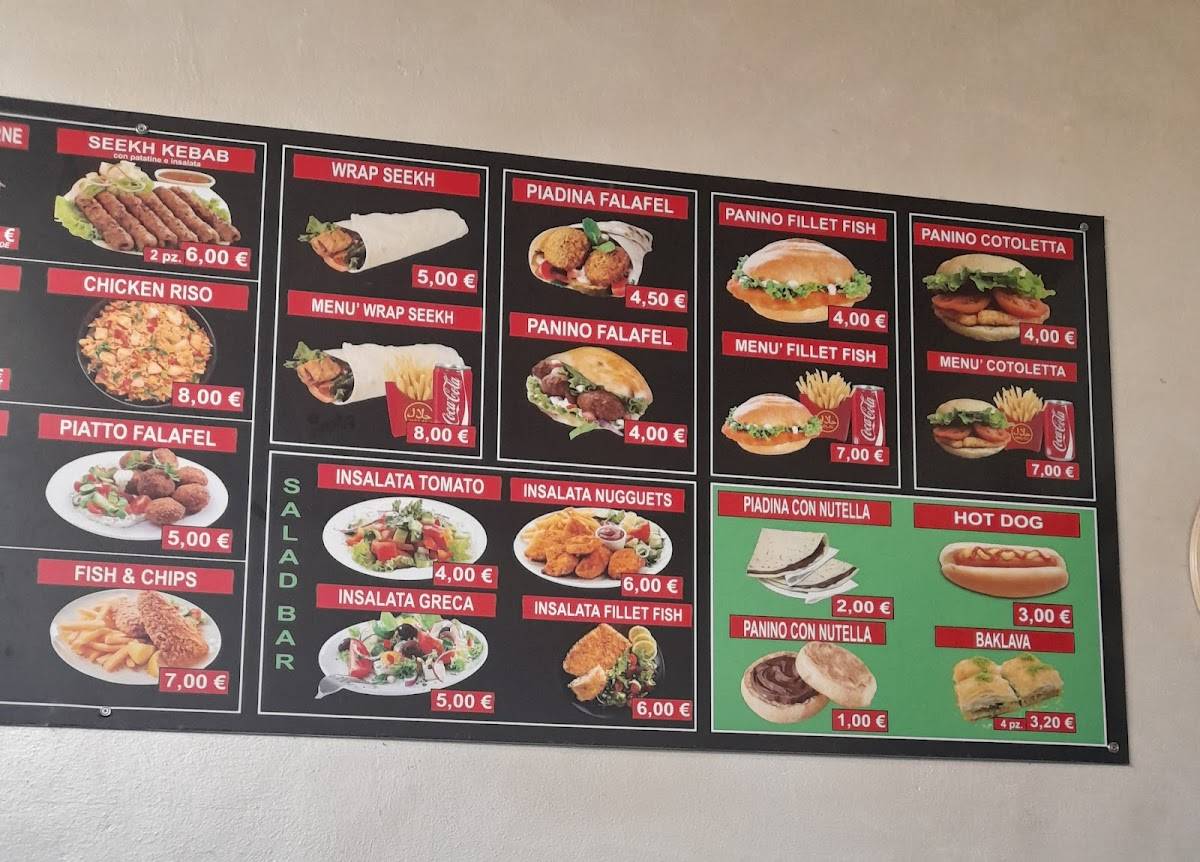 Menu di Farid Kebab 