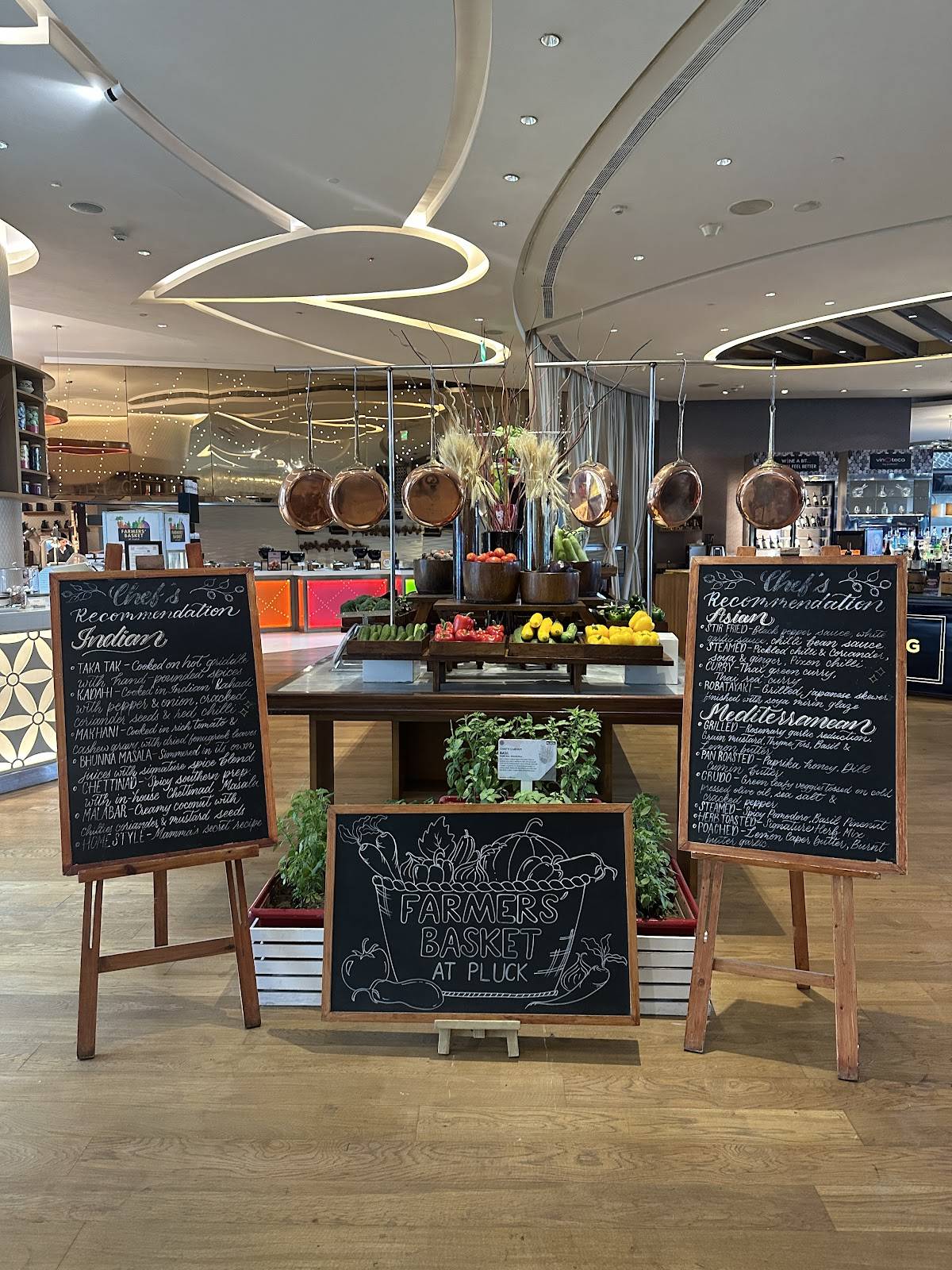 Farmers' Basket At Pluck menu