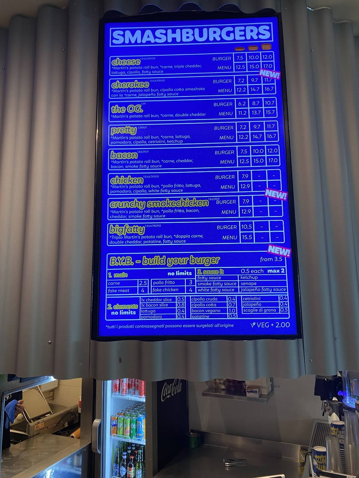 Menu di Fatty Patty - Padova 