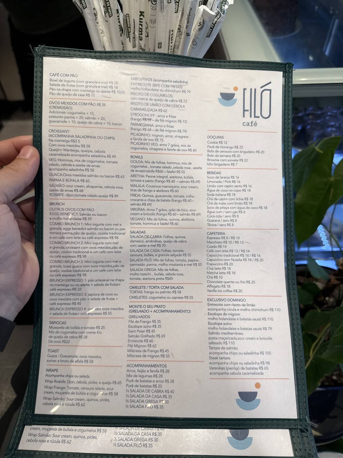 Berta's Restaurante cardápio