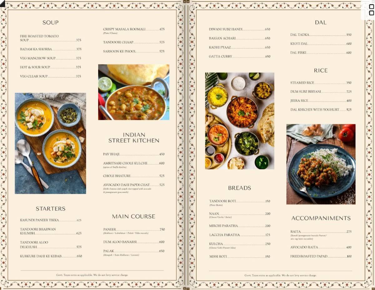 Firki menu
