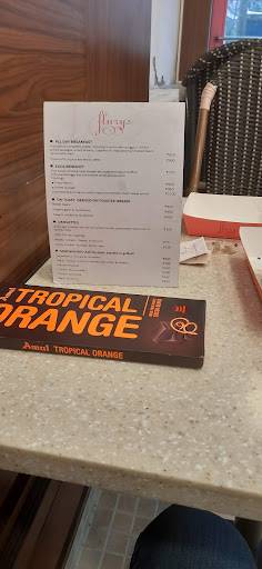 Flurys menu
