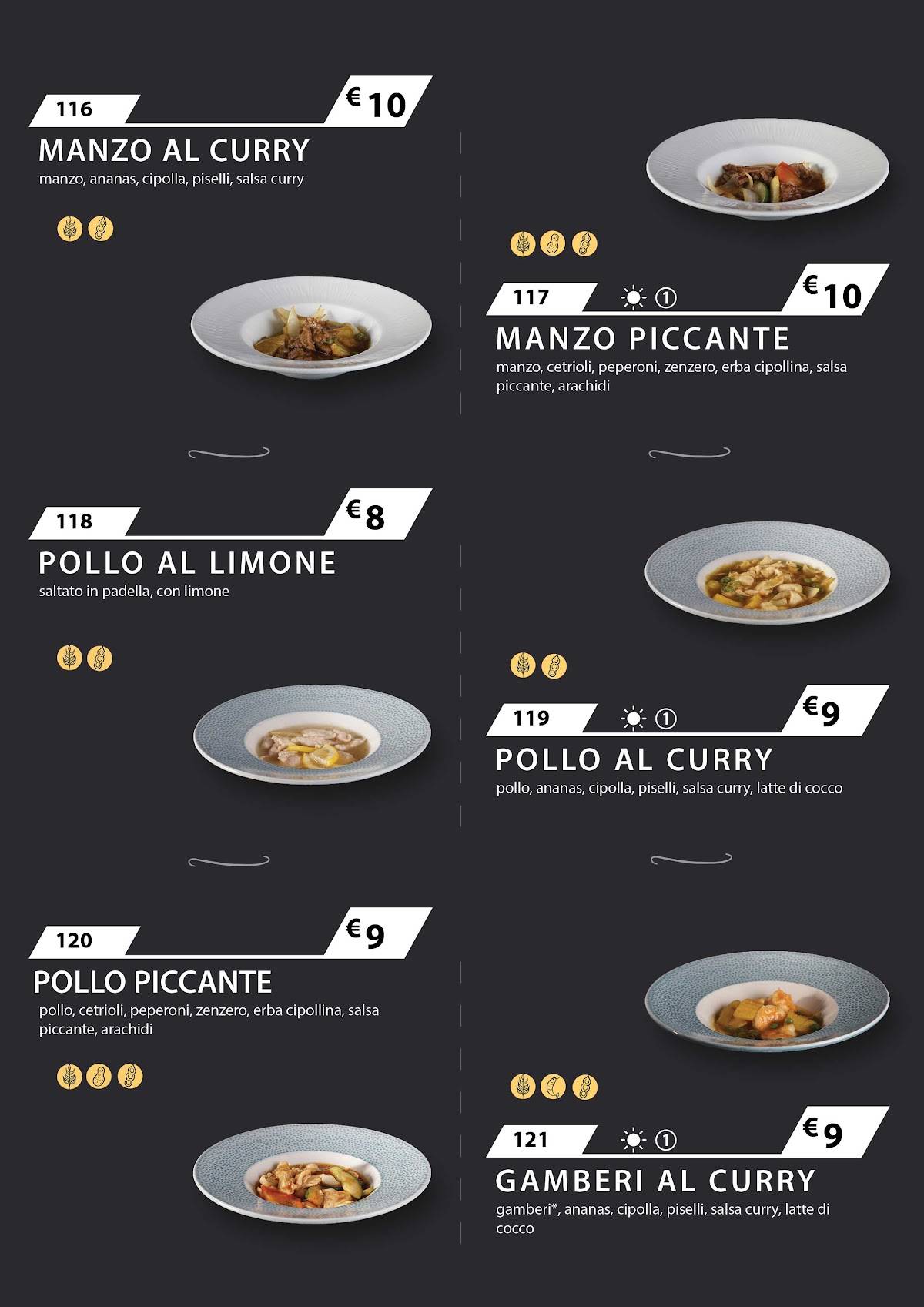 Menu di Flying Fish Cagliari 