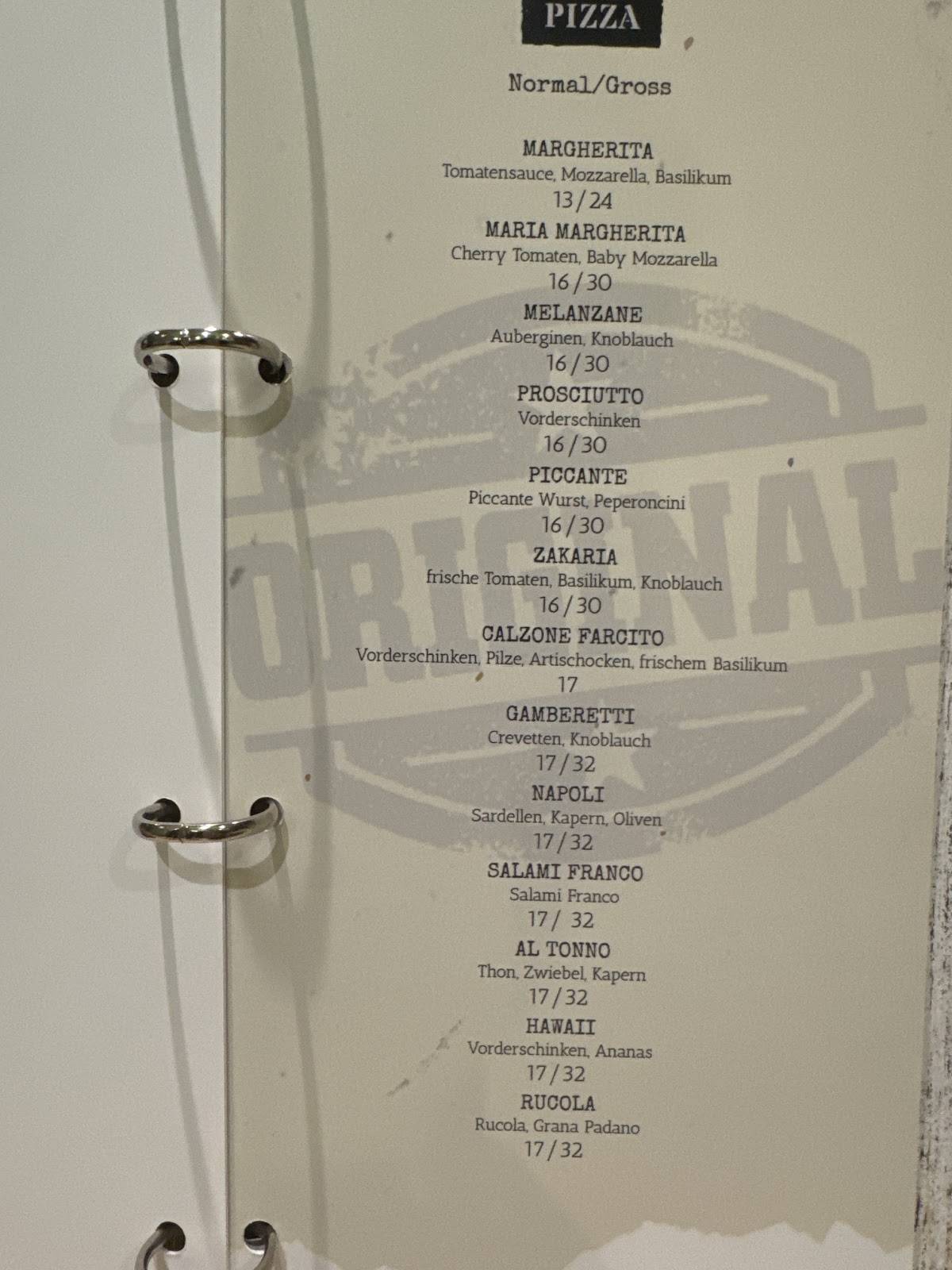 Menu di Frontera Restaurant 
