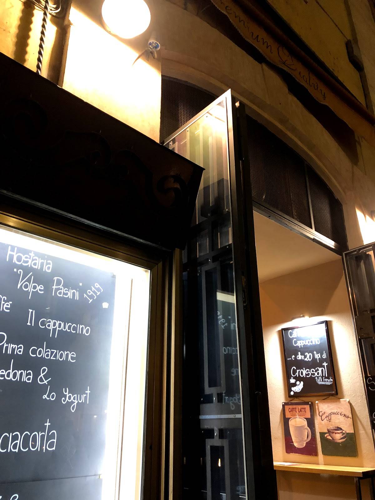 Menu di Fuligni 