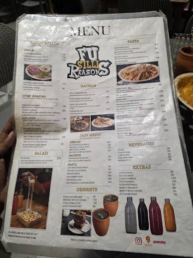 Fusilli Reasons menu