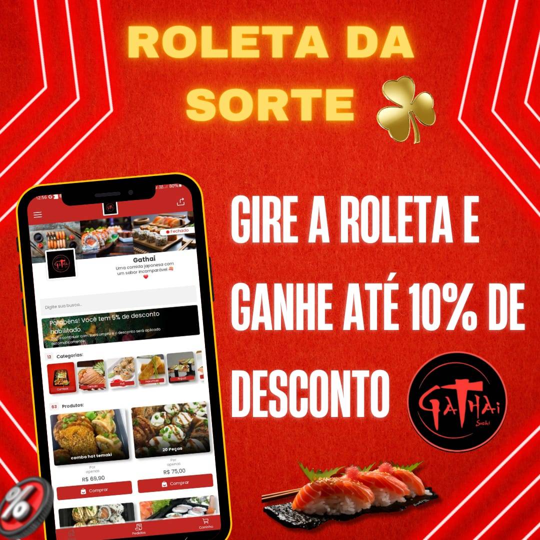 GATHAI SUSHI cardápio