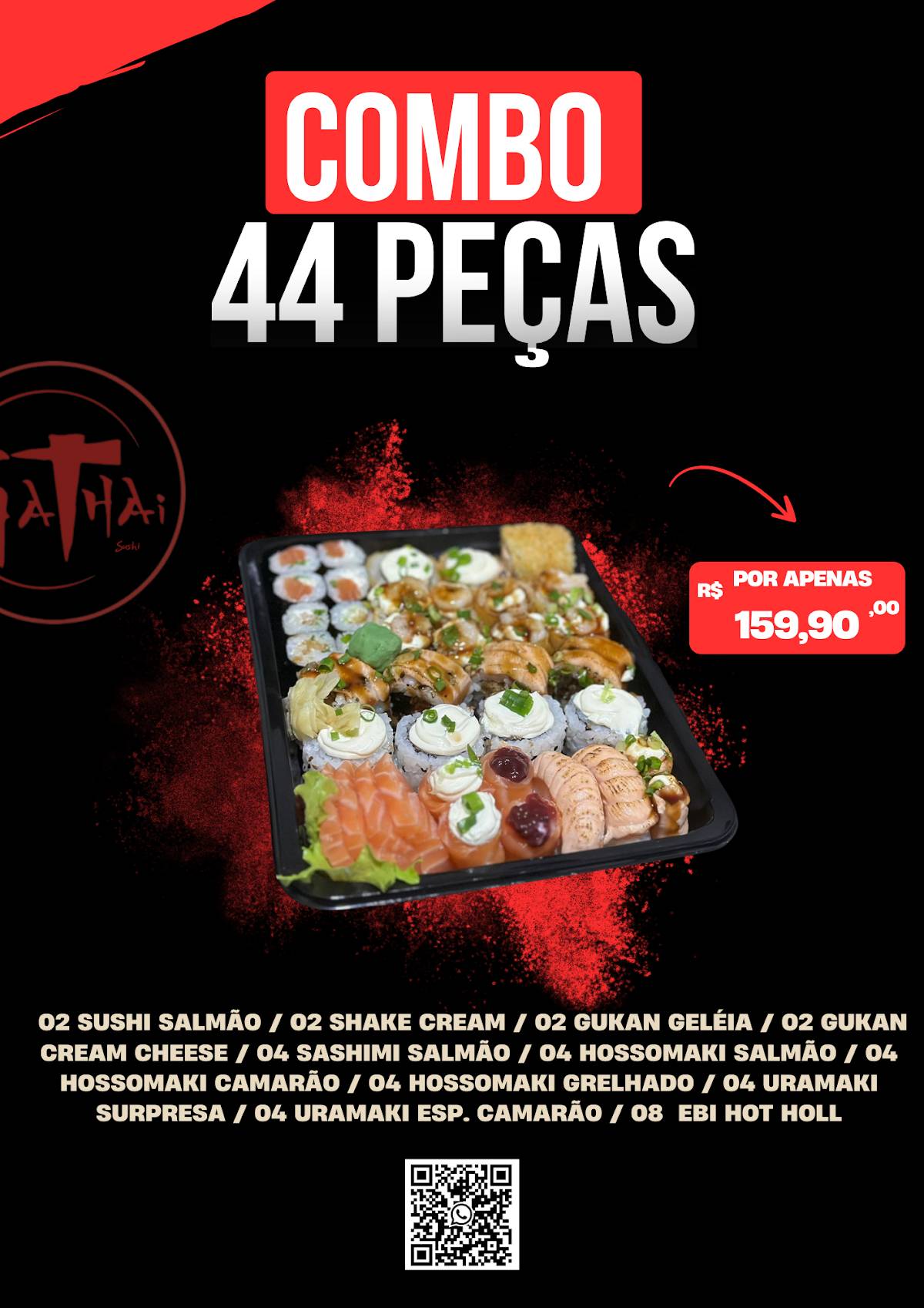 GATHAI SUSHI cardápio