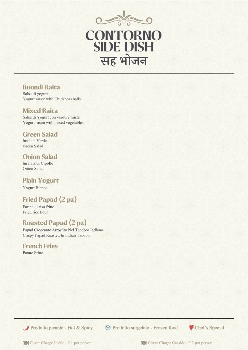Menu di Gandhi 2 Indian Restaurant 