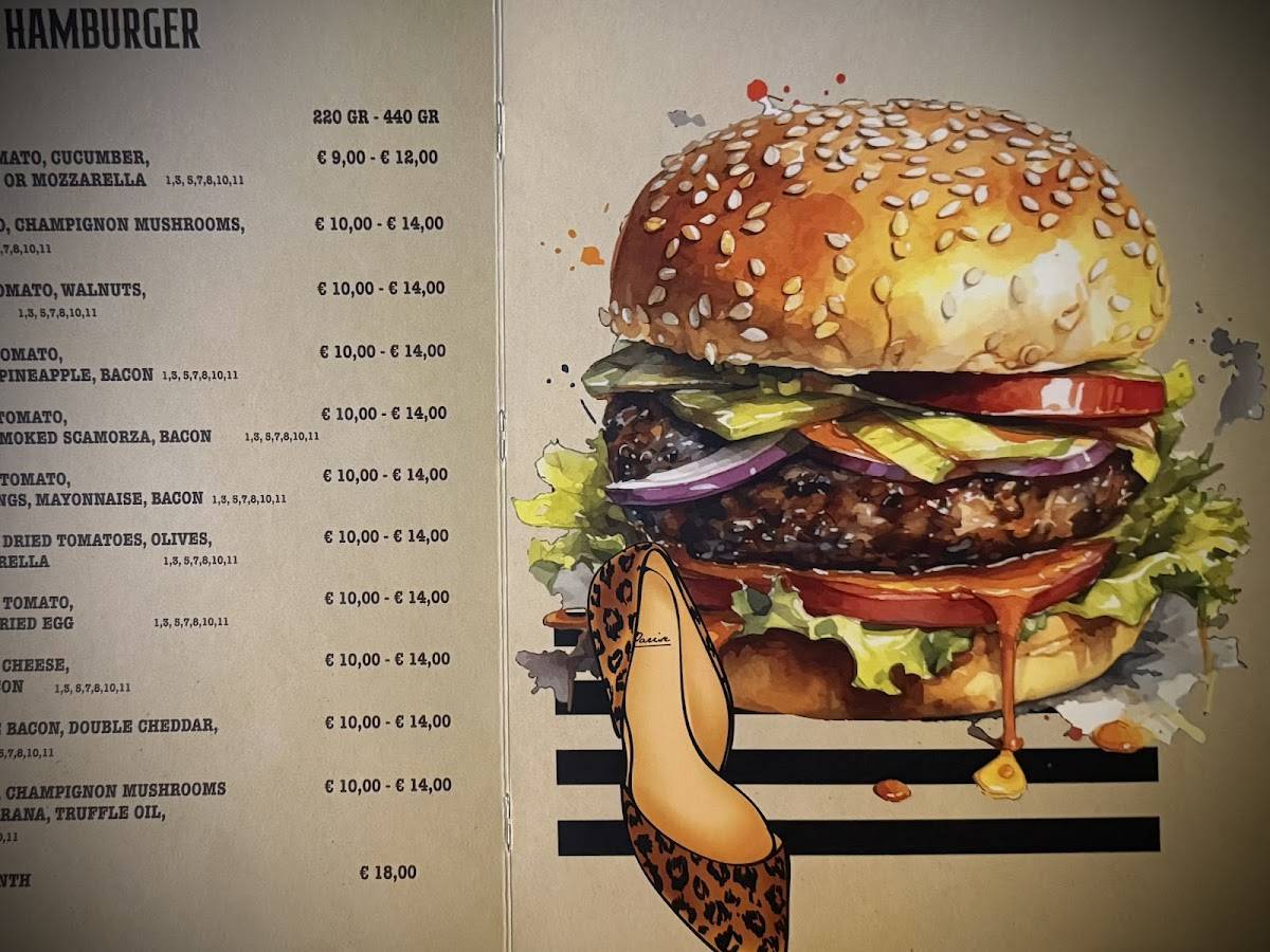 Menu di Garibaldi Steakhouse Monopoli 