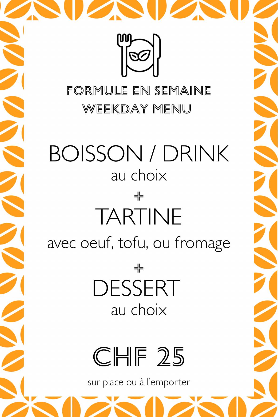 Menu di Corde Coffee 
