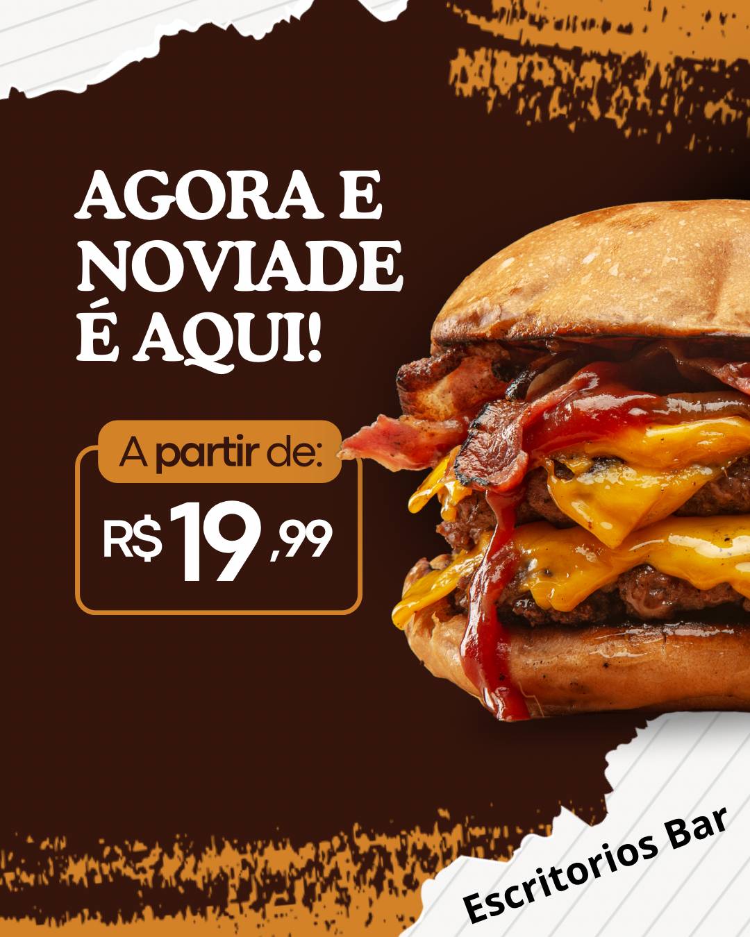 Escritórios Bar cardápio