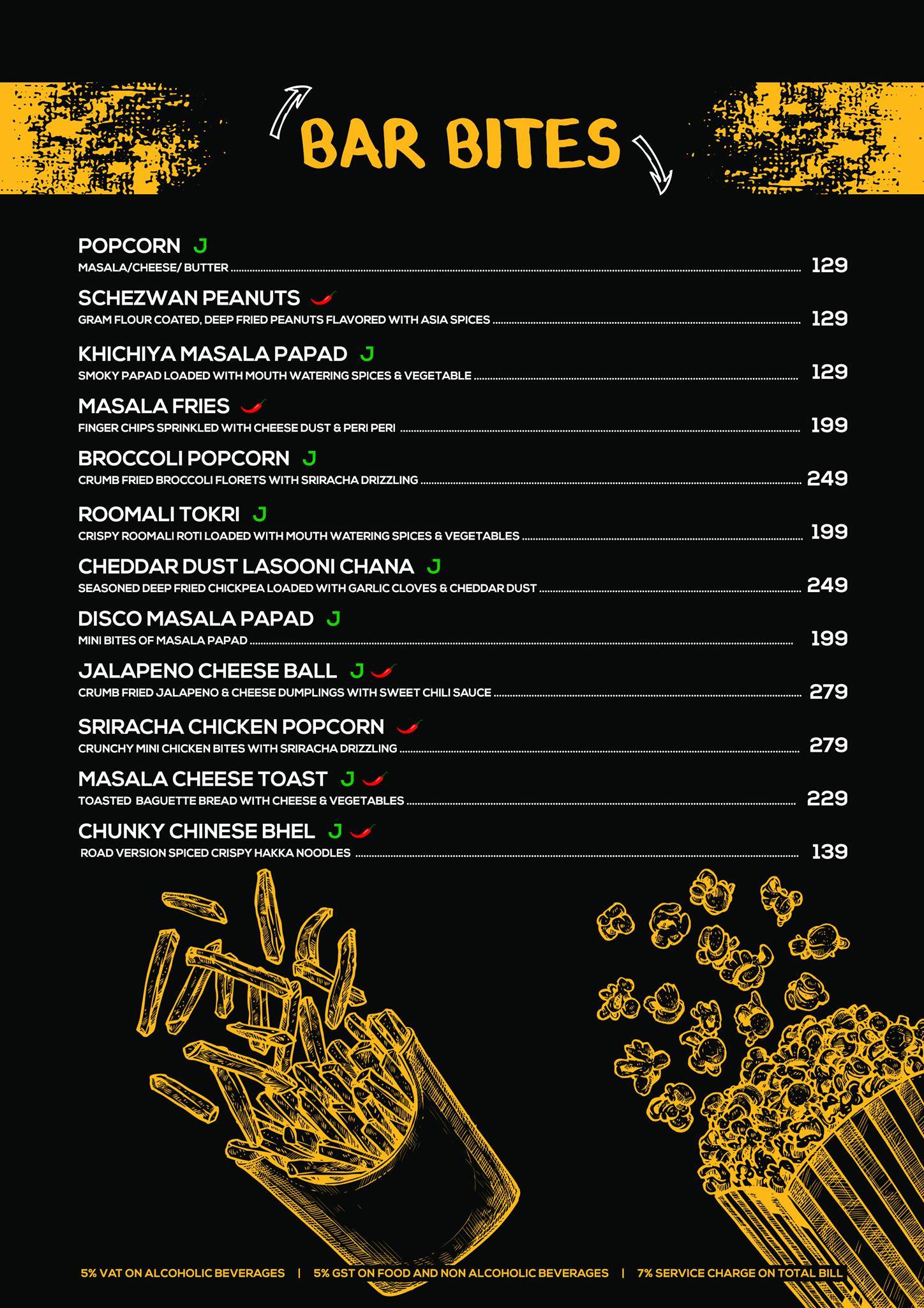 Gold Coins VegX menu