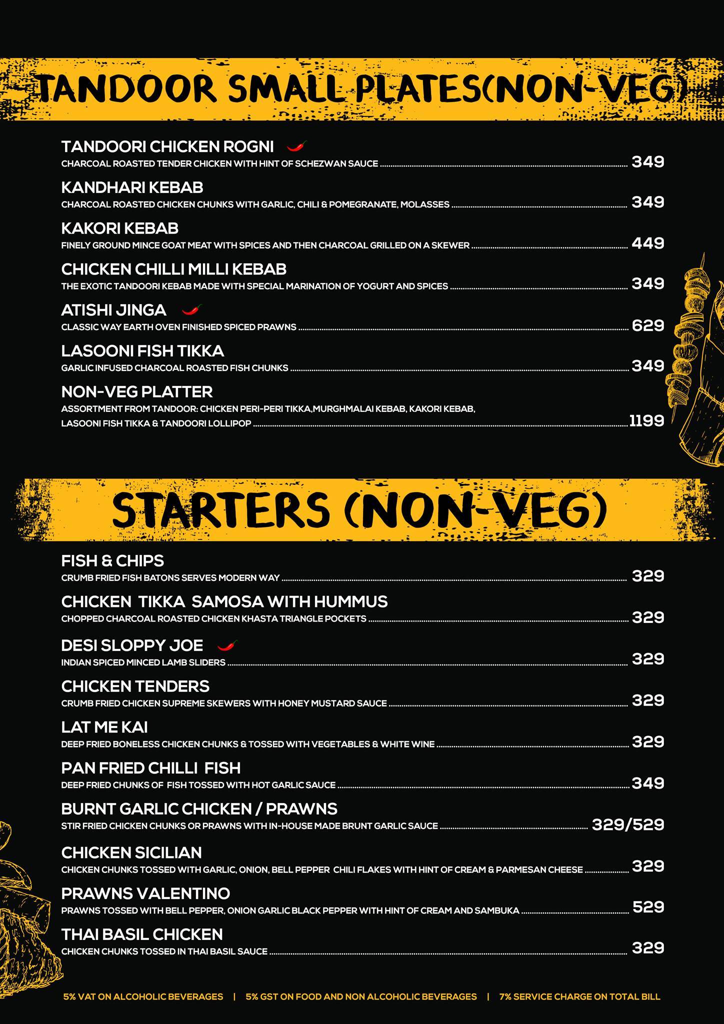 Gold Coins VegX menu