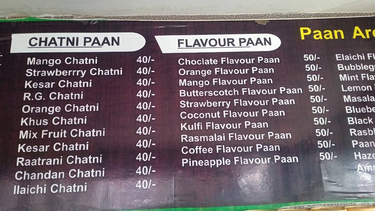 Grand Prakash Dhaba menu