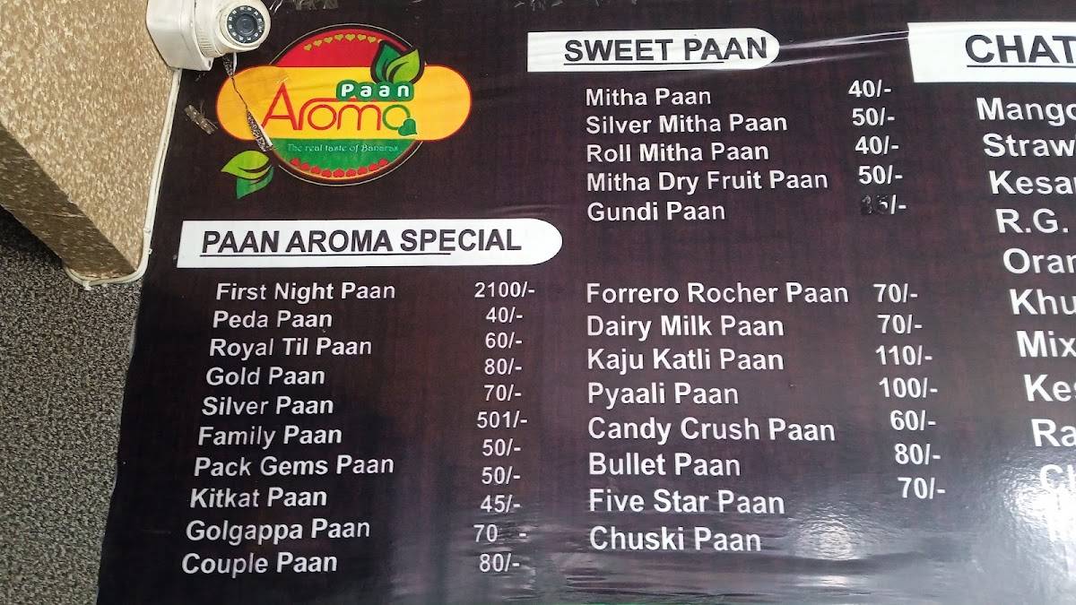 Grand Prakash Dhaba menu