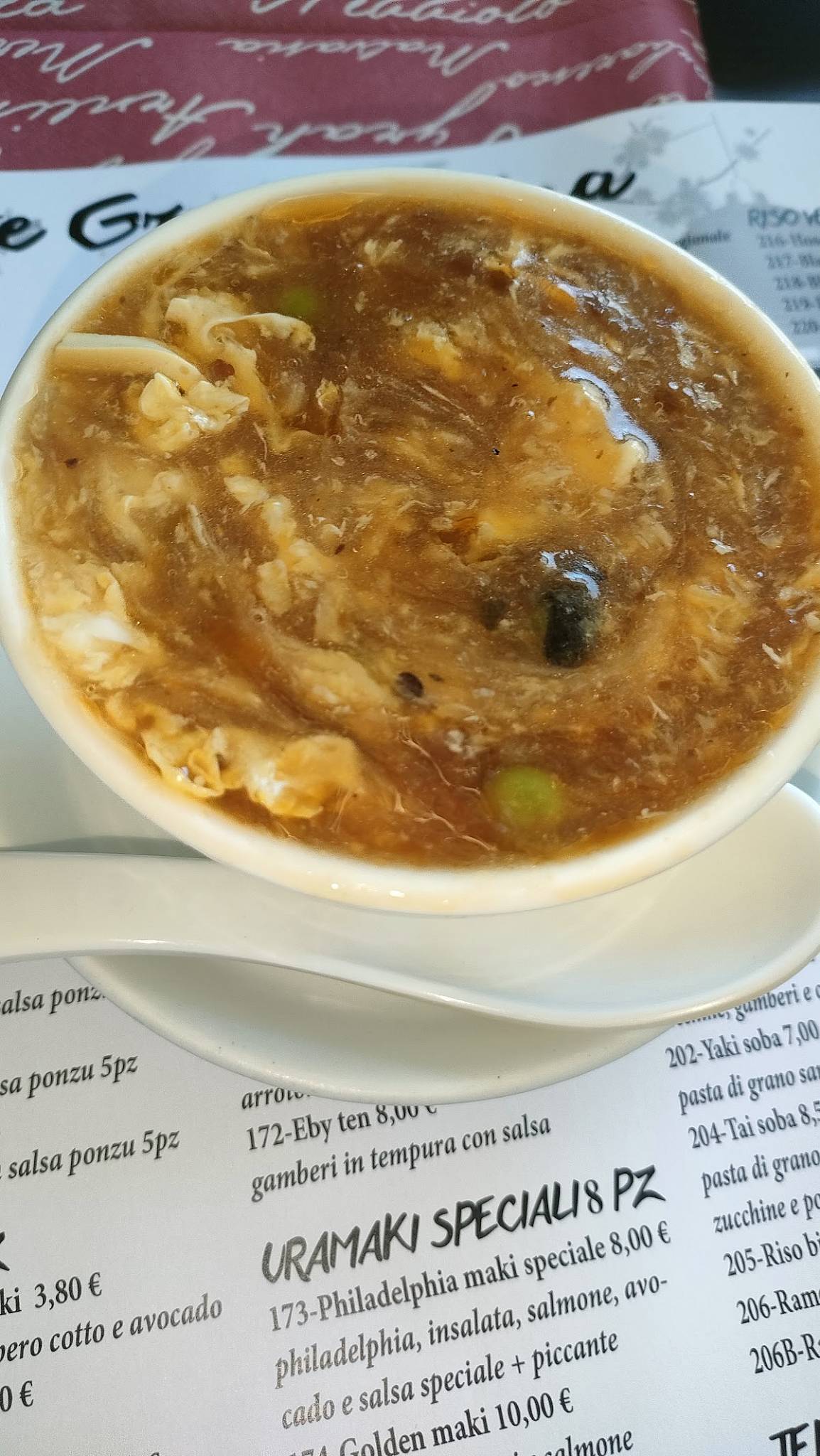 Menu di Grande Cina 