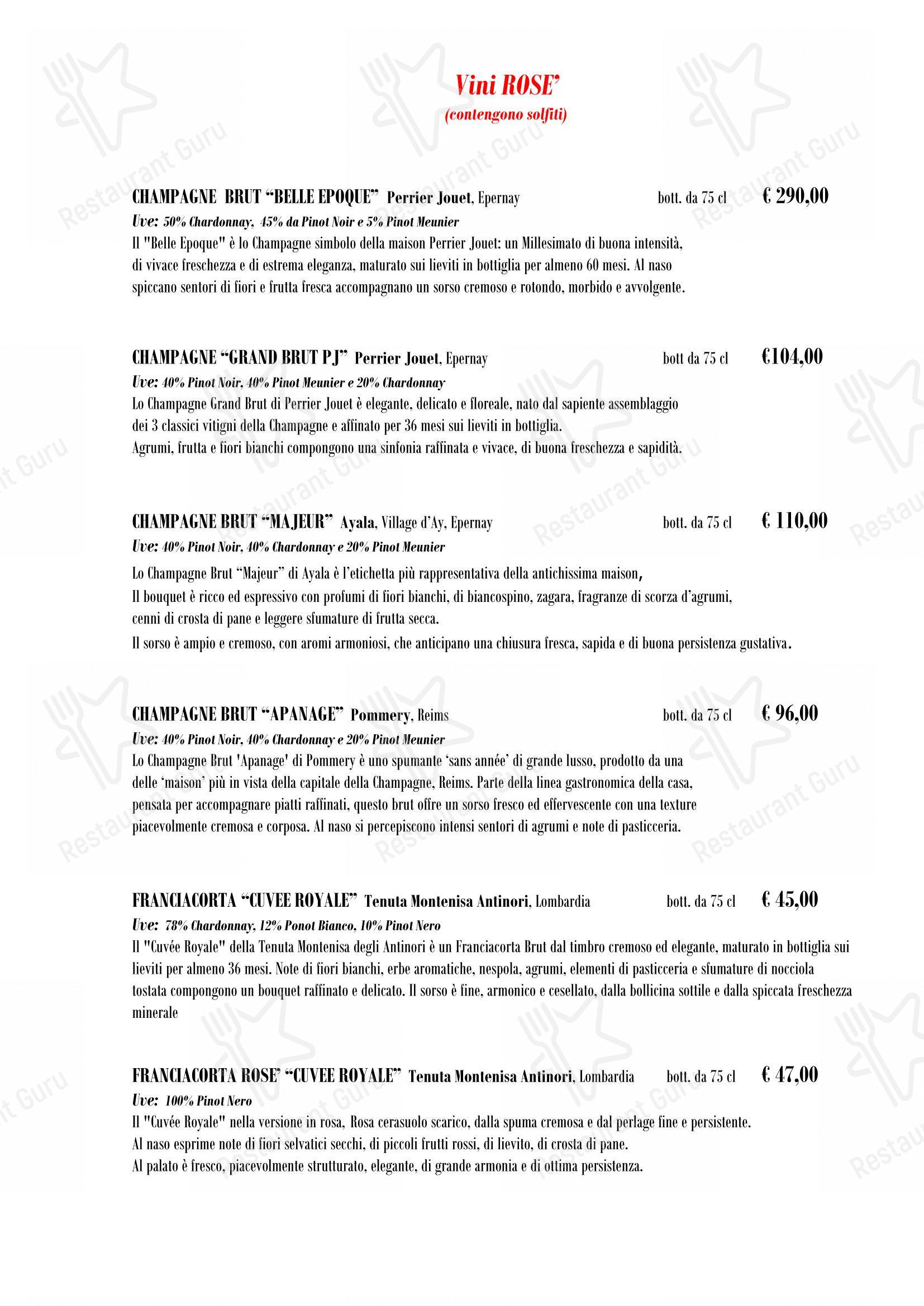 Menu bar per Grani e Salami in Novara