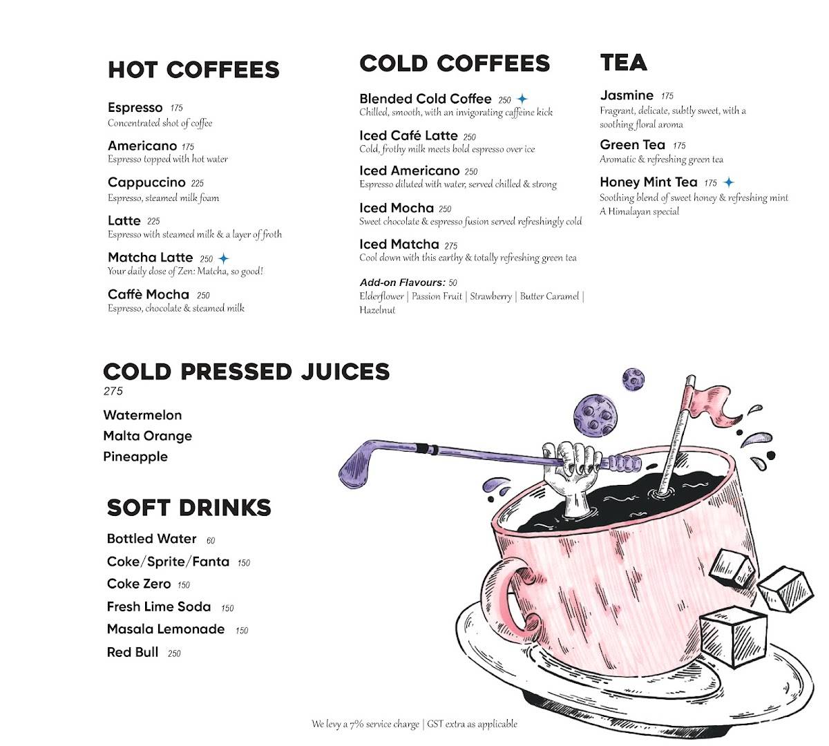 Appetito menu