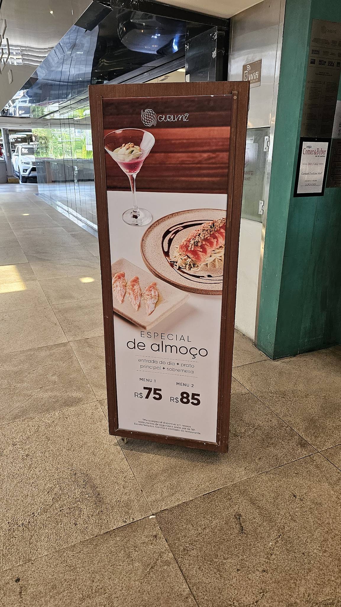 Gurumê Fashion Mall cardápio