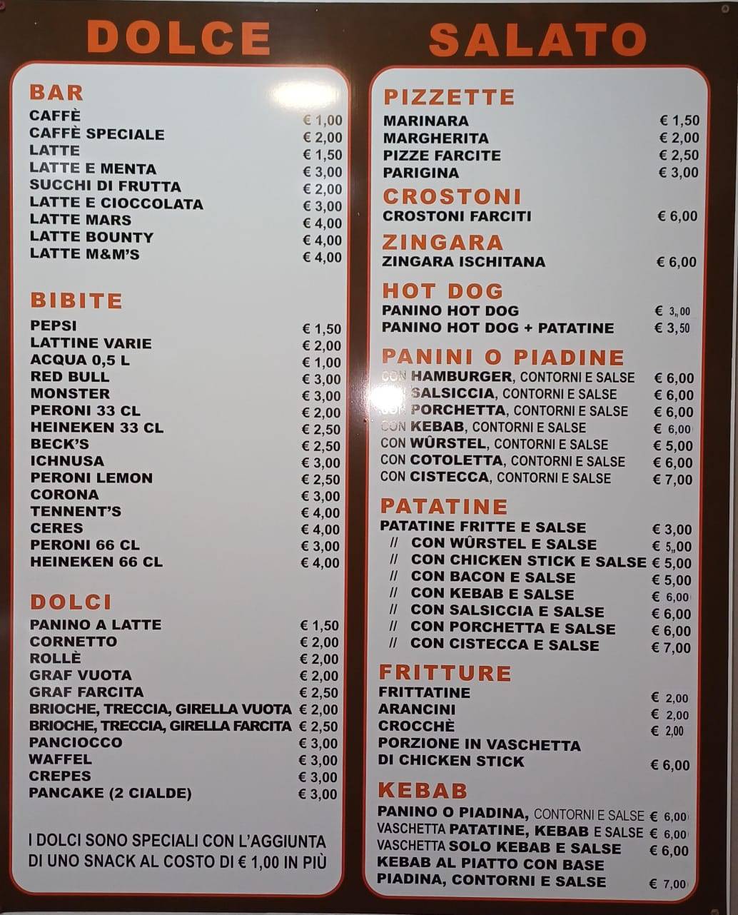 Menu di Gustoso 