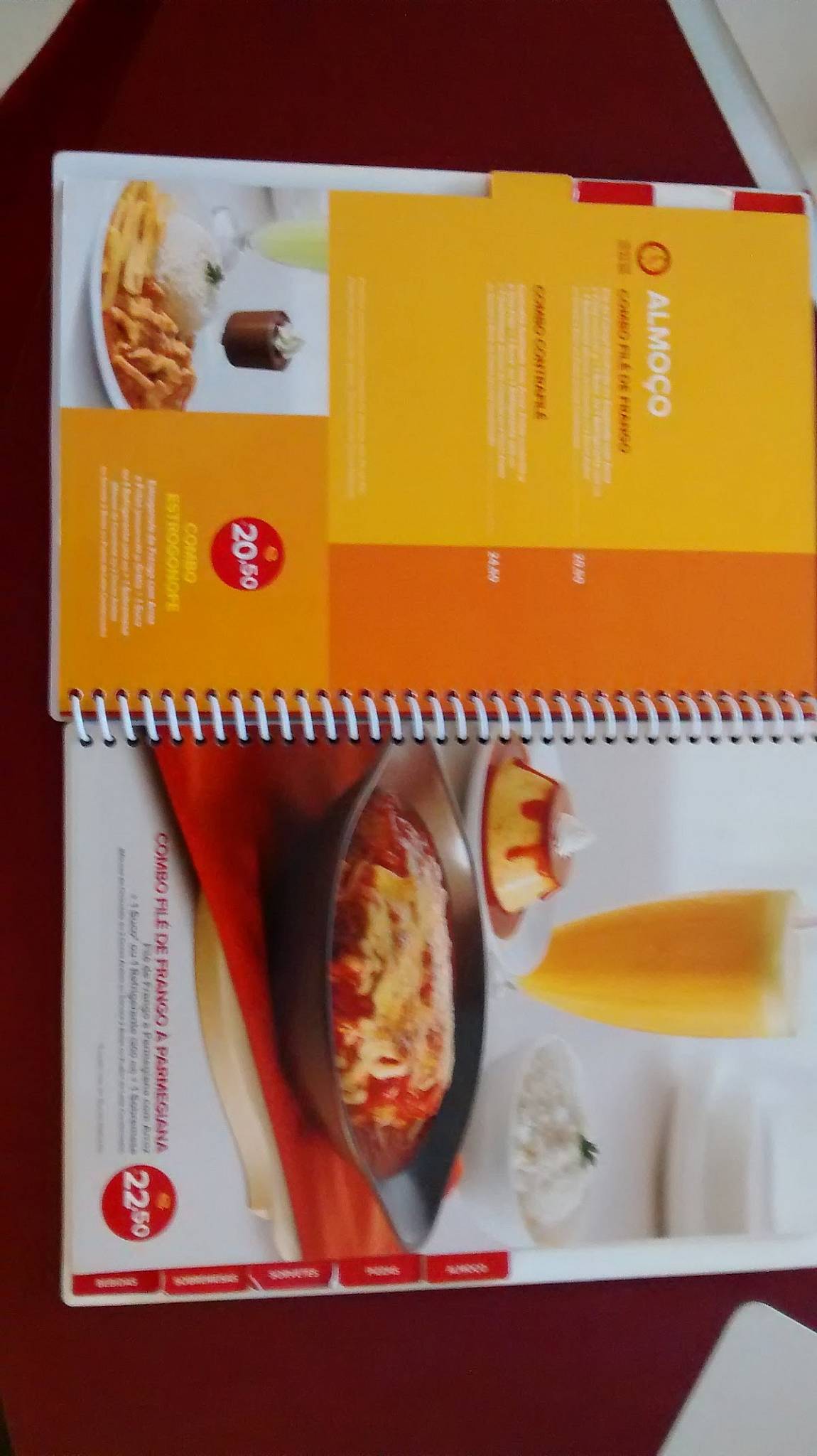 Habibs cardápio