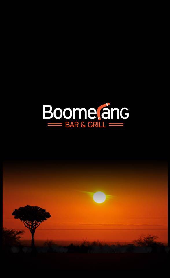 Menu at Boomerang Bar & Grill, New Cumberland