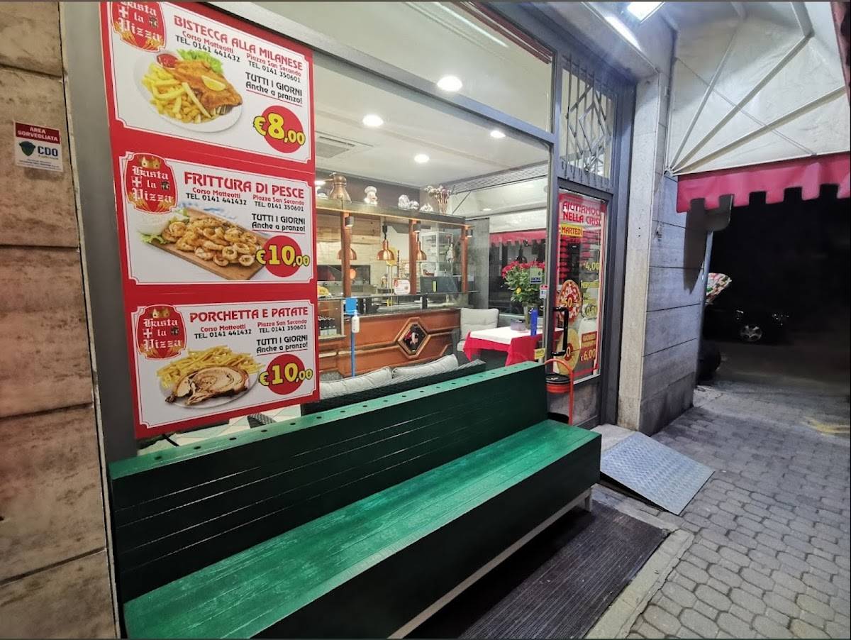 Menu di Hasta la Pizza 