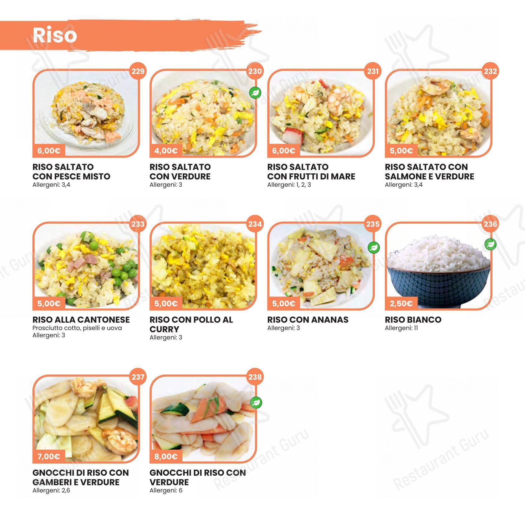 Menu di Hikari Sushi - Menu