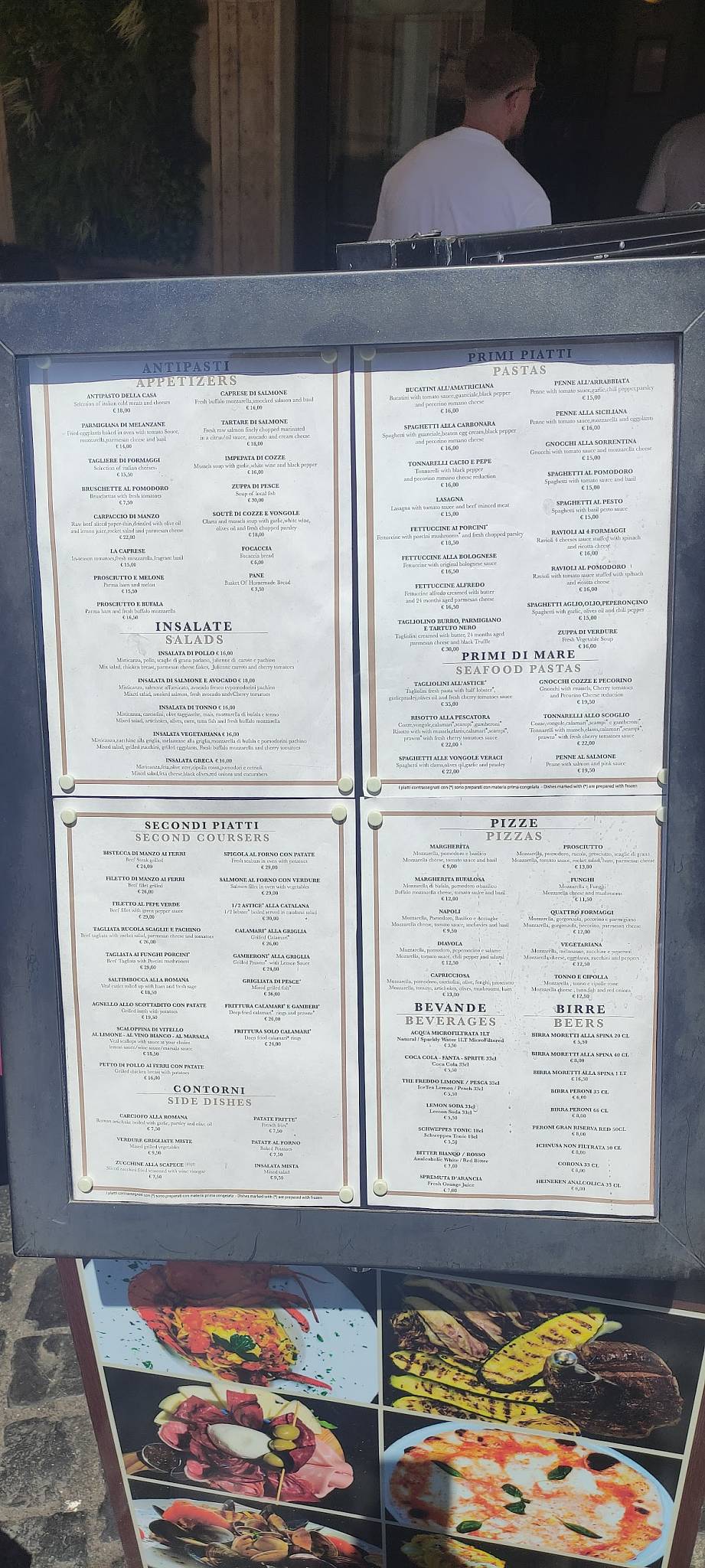 Menu di Hostaria Pantheon 