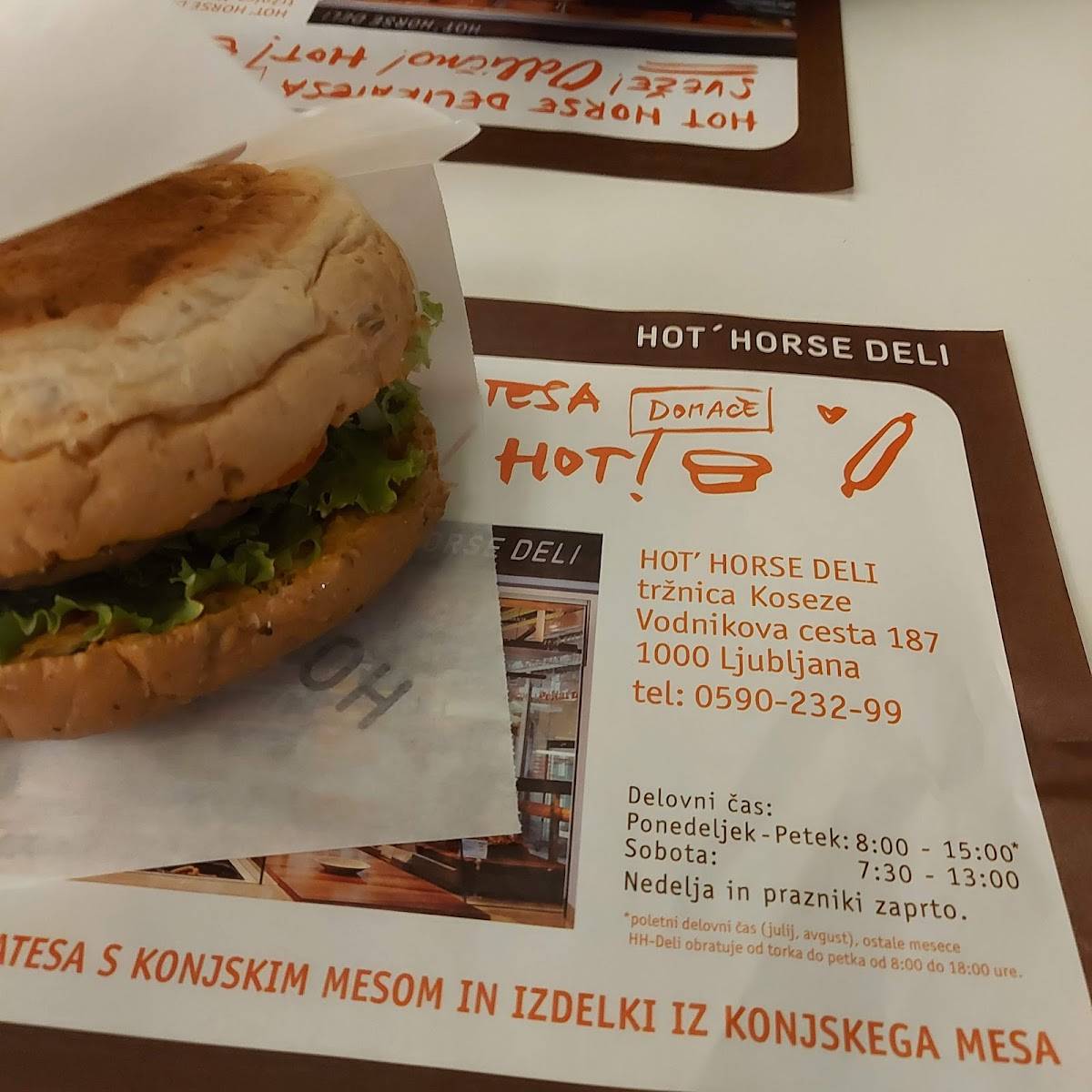 Menu di Hot Horse - Rudnik 