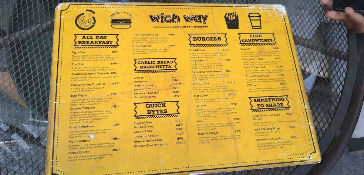 Tollgate Eating House menu