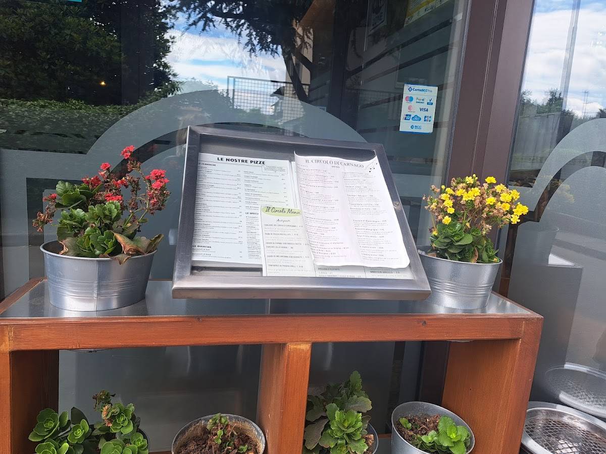 Menu di IL CIRCOLO DI CARNAGO 