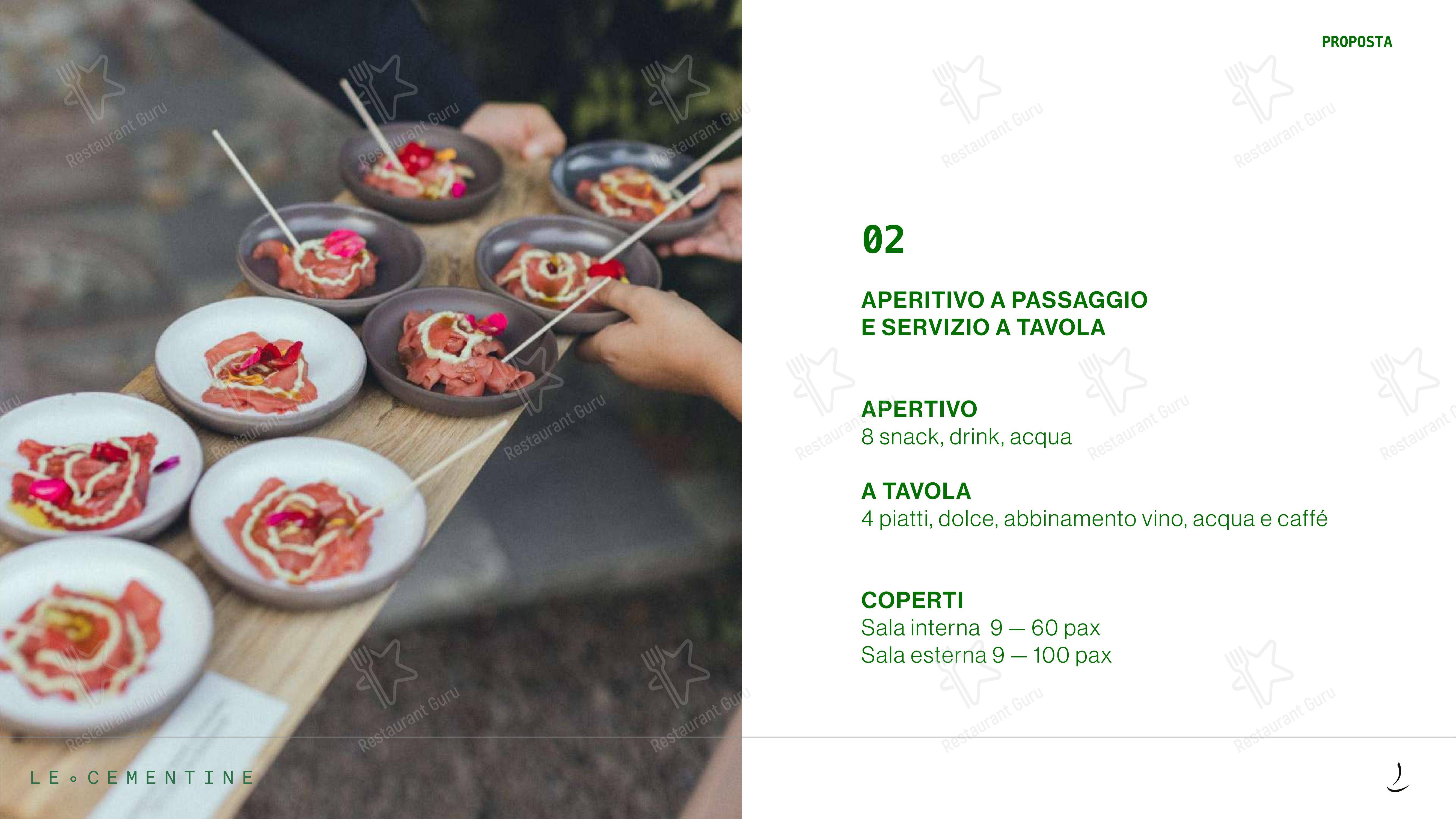 Menu di Il Calandrino - 菜单