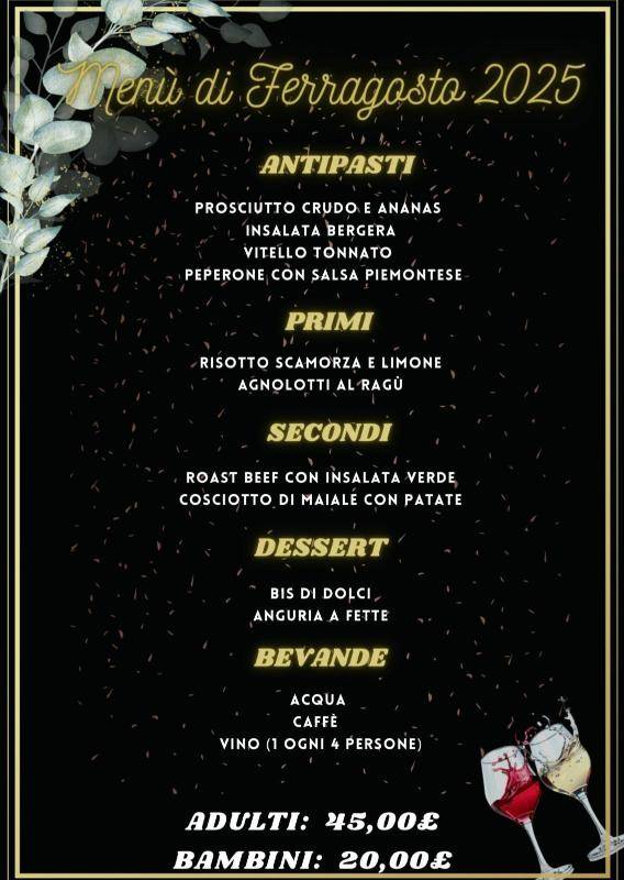 Menu di Il Faro Ristorante 