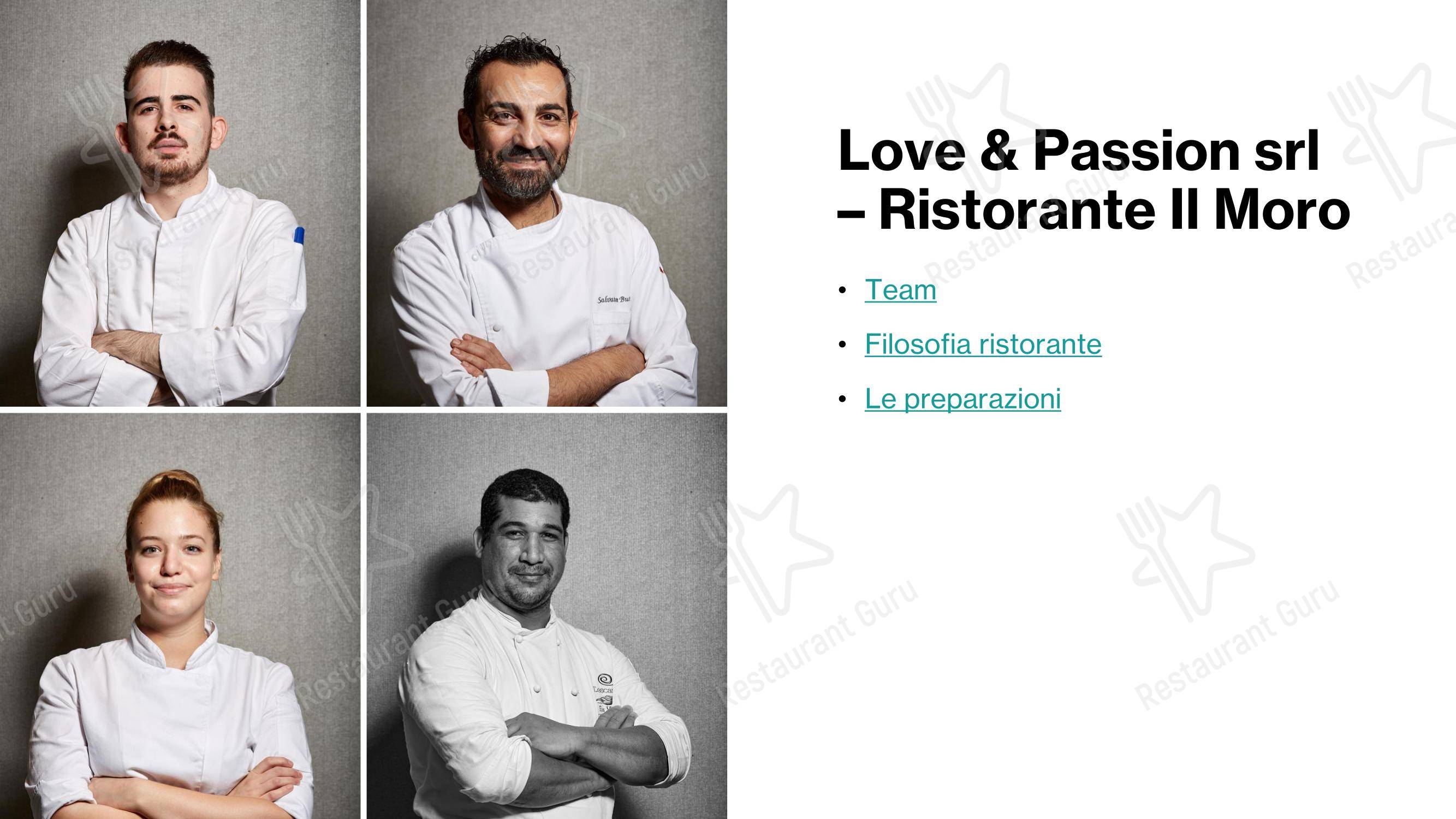 Menu di Il Moro Ristorante Monza - Menu