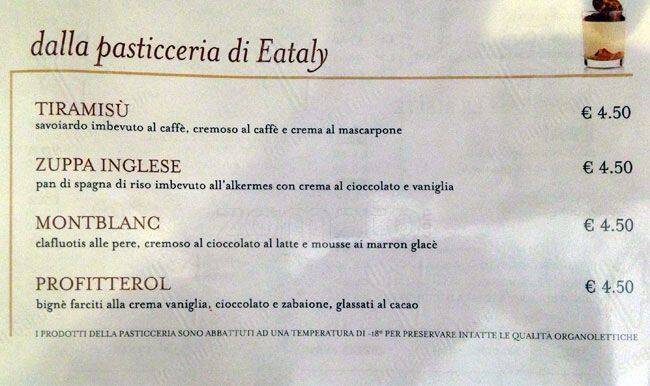 Menu di Il Ristorante della Carne 