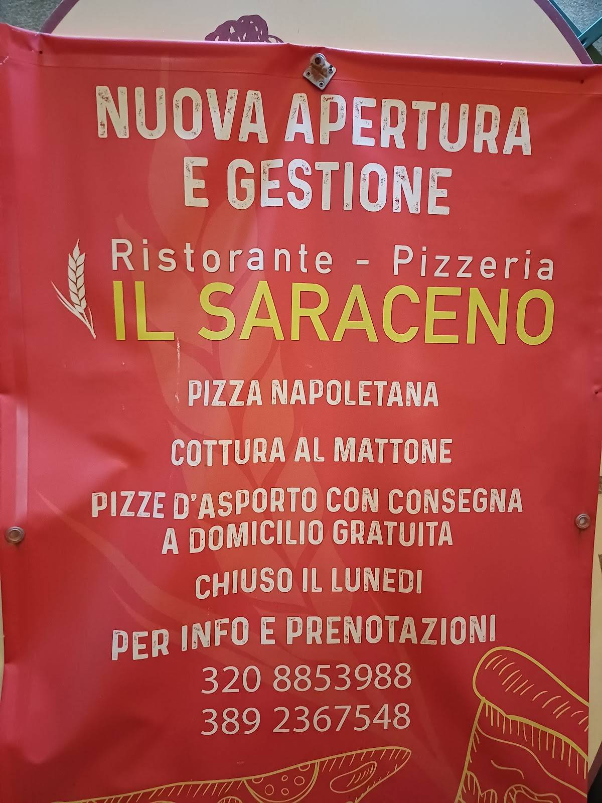 Menu di Il Saraceno 