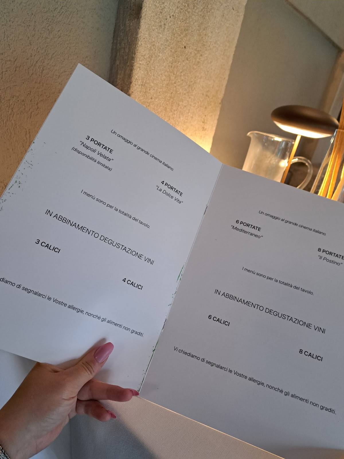 Menu di Ilario Vinciguerra Restaurant 