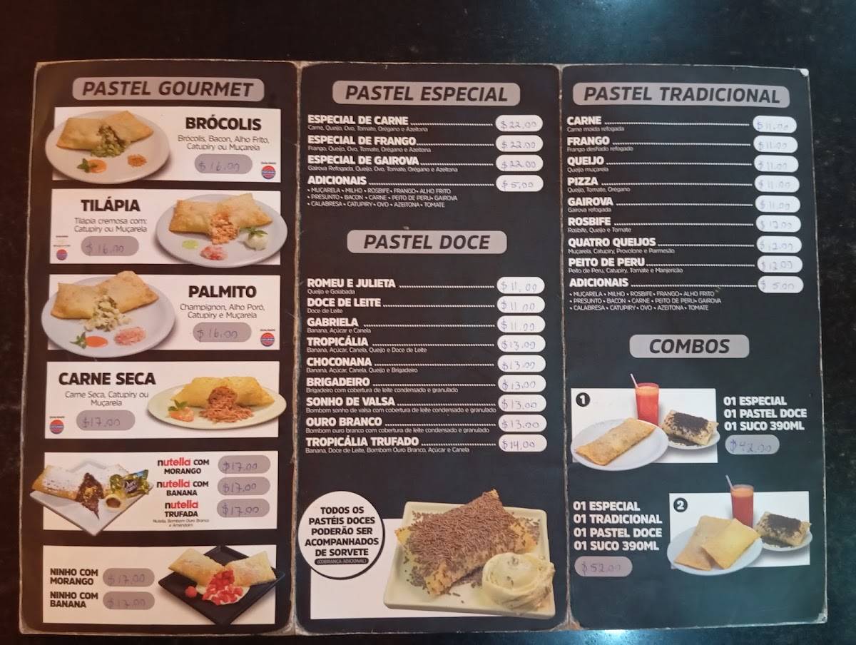 Ilda Pastelaria cardápio
