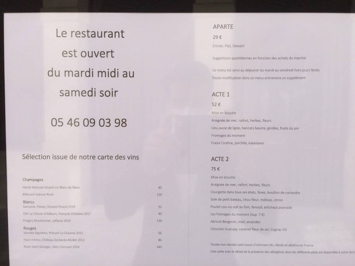 Menu de Impressions