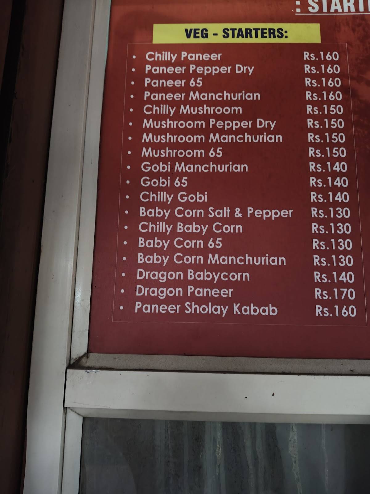 Indus Restaurant Best restaurant in btm layout menu