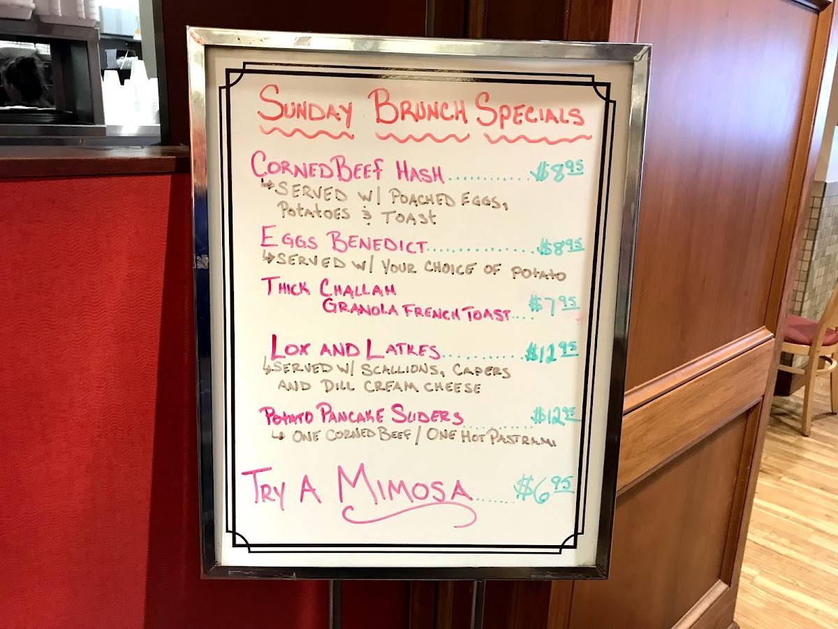 Menu at Jack's Deli and Restaurant, Cleveland